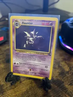 Pokemon TCG Haunter Fossil Set, Unlimited Rare Non-Holo Card 21/62 - Image 1