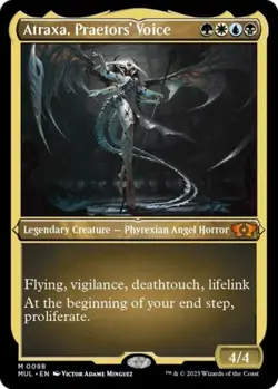 Atraxa, Praetors' Voice (Foil Etched) -Foil Near Mint MTG - Image 1