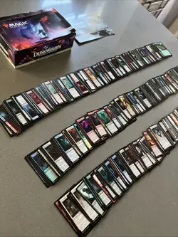 MTG Duskmourn Set Themed Lot Magic The Gathering Cards Over 1 Pound Of Cards NM - Image 4