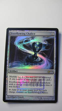 Magic The Gathering - FOIL PROMO - Everflowing Chalice - Excellent - Image 1