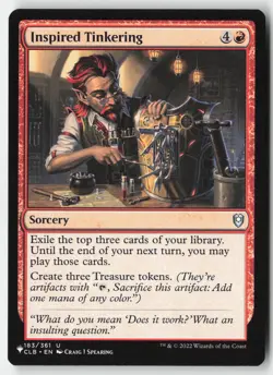 MTG - Inspired Tinkering U (The List) 183/361 LP-NM - Image 1
