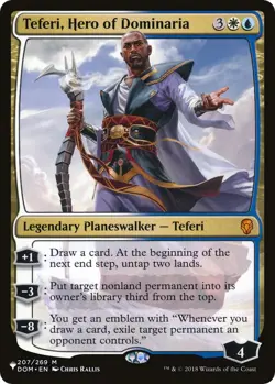 Teferi, Hero of Dominaria The List Reprints LP 207/269 - Image 1