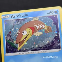 Cosmos Holo - Arrokuda SWSH093 Pokemon Sword Shield Black Star Promo - Pokemon - Image 1