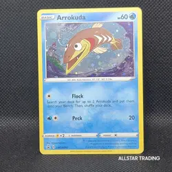 Cosmos Holo - Arrokuda SWSH093 Pokemon Sword Shield Black Star Promo - Pokemon - Image 2