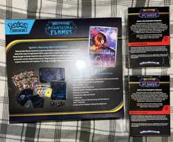 Brand New Phantasmal Flames Pokemon Lot! 1 Elite Trainer Box + 2 Booster Bundle - Image 2
