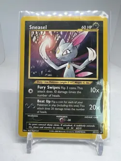 2000 Pokemon Neo Genesis Sneasel 25/111 NM - Image 1