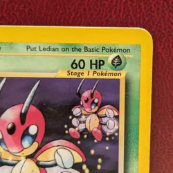 FIRST EDITION Ledian 39/111 Neo Genesis Regular - Uncommon Vintage Pokemon TCG - Image 4