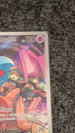Team Rockets Wobbuffet [SVP 203] Pokemon Center Stamped - Destined Rivals - Image 4