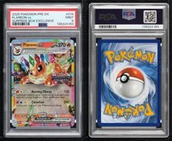 Flareon ex (Surprise Box Promo) Pokemon Prismatic Evolutions PRE PSA 9 MINT - Image 3