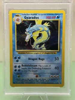 1999 Pokemon TCG - Gyarados | Base Set Unlimited | Holo Rare | #6 | PSA 8 - Image 3