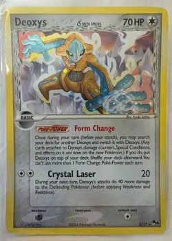 2006 Pokemon Pop Series 4 Deoxys-Holo #2/17 - Image 1