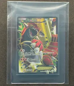 Groudon EX 150/160 Primal Clash Ultra Rare Holo Full Art 2015 Pokemon Textured - Image 1