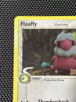 Flaaffy 30/101 STAMPED EX Dragon Frontiers Reverse Holo Delta Species Yuka LP/NM - Image 2