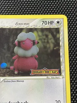 Flaaffy 30/101 STAMPED EX Dragon Frontiers Reverse Holo Delta Species Yuka LP/NM - Image 3