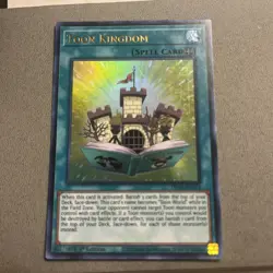 Yugioh Toon Kingdom DLCS-EN074 1st Edition Green Ultra Rare Near mint - Image 2