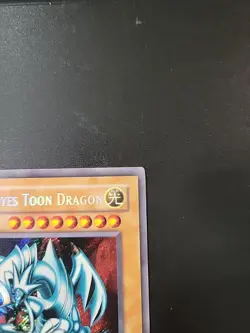 Yu-Gi-Oh! Magic Ruler - Blue-Eyes Toon Dragon MRL-000 DAMAGED - Image 3