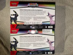 Pokemon TCG: 2 X Prismatic Evolutions Premium Figure Collection Factory Sealed - Image 2