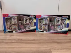 Pokemon Prismatic Evolutions Premium Figure Collection Box Set 2X New Sealed - Image 1