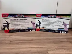 Pokemon Prismatic Evolutions Premium Figure Collection Box Set 2X New Sealed - Image 2