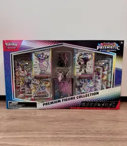 Pokemon Prismatic Evolutions Premium Figure Collection Box Set 2X New Sealed - Image 3