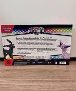 Pokemon Prismatic Evolutions Premium Figure Collection Box Set 2X New Sealed - Image 4