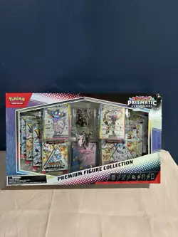 2x Pokemon Prismatic Evolutions Premium Figure Collection | Lot Of 2!! | IN HAND - Image 1