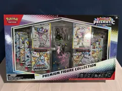 2x Pokemon Prismatic Evolutions Premium Figure Collection | Lot Of 2!! | IN HAND - Image 3