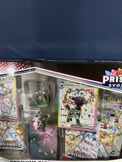 2x Pokemon Prismatic Evolutions Premium Figure Collection | Lot Of 2!! | IN HAND - Image 5