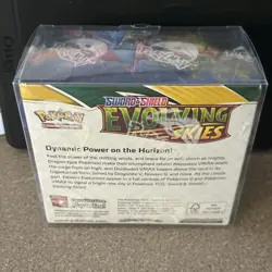 Pokemon TCG Sword & Shield Evolving Skies Booster Box Sealed W/Plastic Case - Image 2