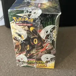 Pokemon TCG Sword & Shield Evolving Skies Booster Box Sealed W/Plastic Case - Image 4