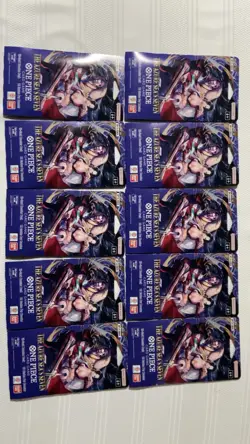 Lot Of 10 One Piece TCG: The Azure Sea's Seven Sleeved Booster OP-14 English. - Image 1