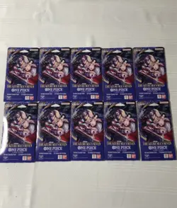 Lot Of 10 One Piece TCG: The Azure Sea's Seven Sleeved Booster OP-14 English. - Image 2