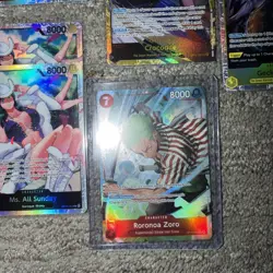 One Piece OP-14 Azure Sea’s Seven Alt Art Lot Of 17 -Zoro, Boa, Nami, Etc. MINT - Image 2