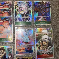 One Piece OP-14 Azure Sea’s Seven Alt Art Lot Of 17 -Zoro, Boa, Nami, Etc. MINT - Image 4