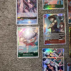 One Piece OP-14 Azure Sea’s Seven Alt Art Lot Of 17 -Zoro, Boa, Nami, Etc. MINT - Image 5