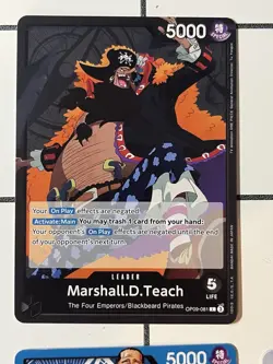 One Piece TCG 19 Regular Leaders Lot, English, Various Sets - Image 2