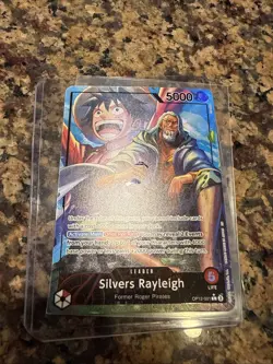 Silvers Rayleigh OP12-001 Leader Alternate Art Near Mint One Piece Single !!! - Image 1
