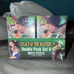One Piece TCG Legacy Of The Master OP12 Double Pack Set 8 -Lot Of 8- - Image 1
