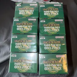 One Piece TCG Legacy Of The Master OP12 Double Pack Set 8 -Lot Of 8- - Image 2