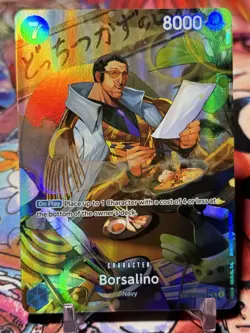 BORSALINO - One Piece OP05-051 - SP Special Super Rare SR - Wings of the Captain - Image 1