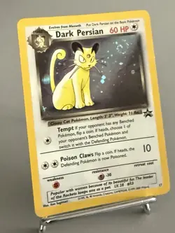 Pokemon TCG Dark Persian Wizards Black Star Promo Card 17/108 Holo NM! - Image 5