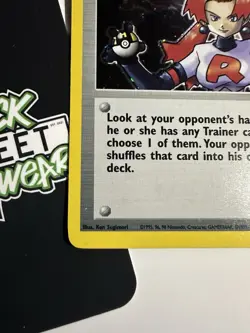Rocket's Sneak Attack 16/82, Holo, Team Rocket, Pokemon TCG, Unlimited 2000, NM - Image 5
