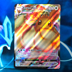 Eevee VMAX - SWSH087 - Full Art Ultra Rare Black Star Promo - Pokemon Card - NM - Image 1