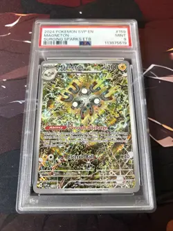 2024 Pokemon SVP EN-SV Black Star Promo Magneton #159 Surging Sparks Etb PSA 9 - Image 1