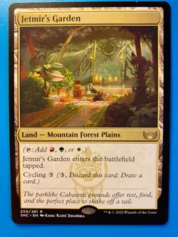 MTG 1x Jetmir's Garden 250 Streets of New Capenna Magic the Gathering Card x1 NM - Image 1