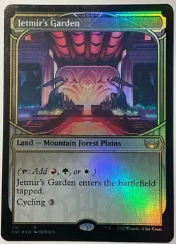 Jetmir's Garden | NM | FOIL | Streets of New Capenna SNC #351 | MTG - Image 1
