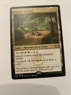 MTG Jetmir's Garden Streets of New Capenna Regular #250 NM - Image 1