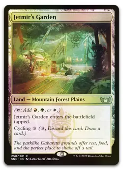 Jetmir's Garden #250 (Foil) (NM) Streets New Capenna SNC Magic MTG - Image 1