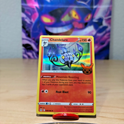 026/196 Chandelure : Rare Holo Card : Trick or Trade 2023 Pokemon TCG - Image 1