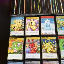 Neopets TCG CCG Card Game NEAR Complete Base Set With Rares Foils S1-S6 Lot(1) - Image 2